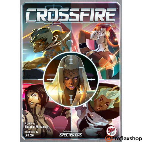 Crossfire társasjáték, angol nyelvű