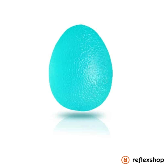 TPR Egg Ball, tojás alakú stresszlabda - kék