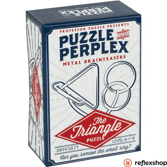 Professor Puzzle The Triangle fém ördöglakat