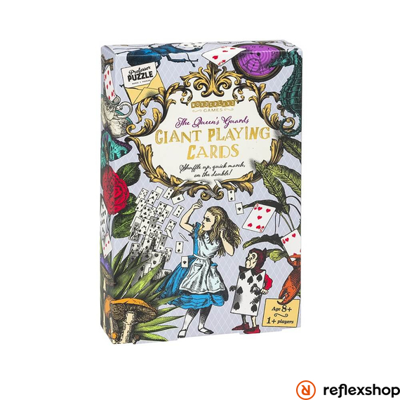 PP Alice in Wonderland : The Queen's Guards Giant Playing Cards