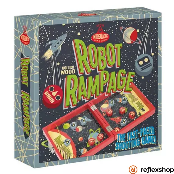 PP Intergalactic puzzle Tomboló Robotok logikai játék