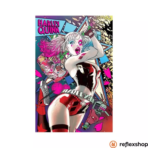 Batman (Harley Quinn neon) maxi poszter