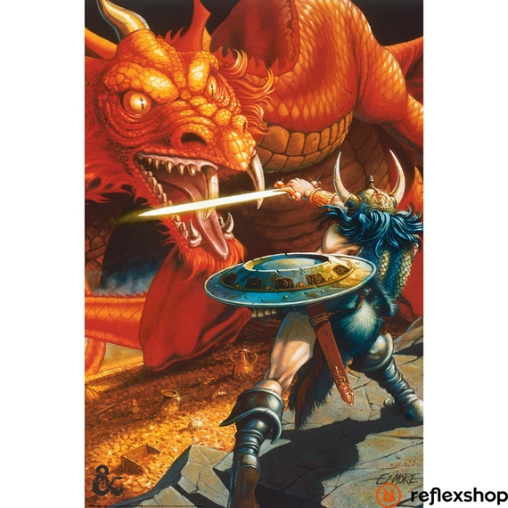 Dungeons &amp; Dragons (CLASSIC RED DRAGON BATTLE) maxi poszter