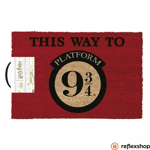 Harry Potter (THIS WAY TO PLATFORM 9 3/4S) 60x40 lábtörlő 