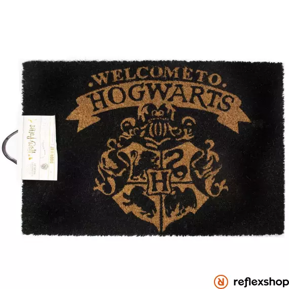 Harry Potter (Welcome to Hogwarts) fekete 37X55 lábtörlő