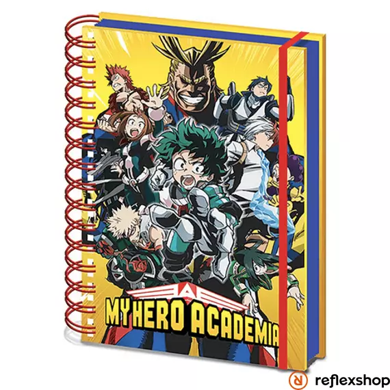 MY HERO ACADEMIA S1 (RADIAL CHARACTER BURST) A5 NOTEBOOK