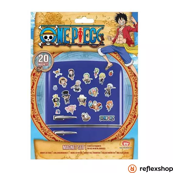 One Piece (Chibi) mágnes szett