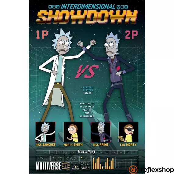 Rick and Morty (SHOWDOWN) maxi poszter