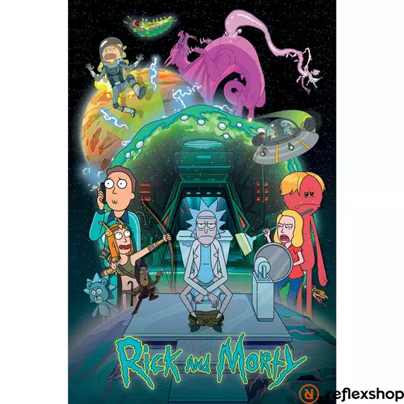 Rick and Morty (TOILET ADVENTURE) maxi poszter