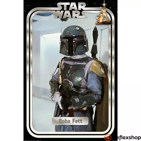 Star Wars (Boba fett retro) maxi poszter