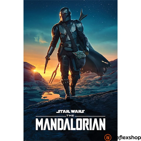 Star Wars THE MADALORIAN (NIGHTFALL) maxi poszter