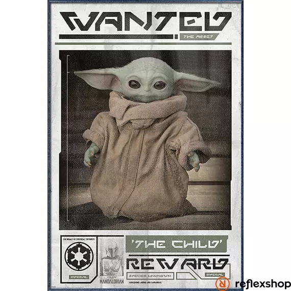 Star Wars: The Mandalorian (Wanted the Child) maxi poszter