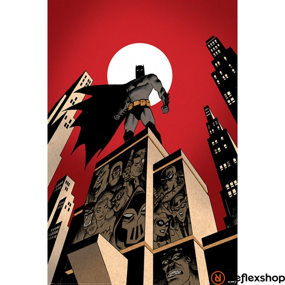 The Batman (Villian Skyline) maxi poszter
