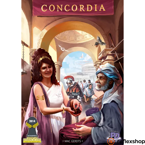 Concordia angol nyelvű társasjáték