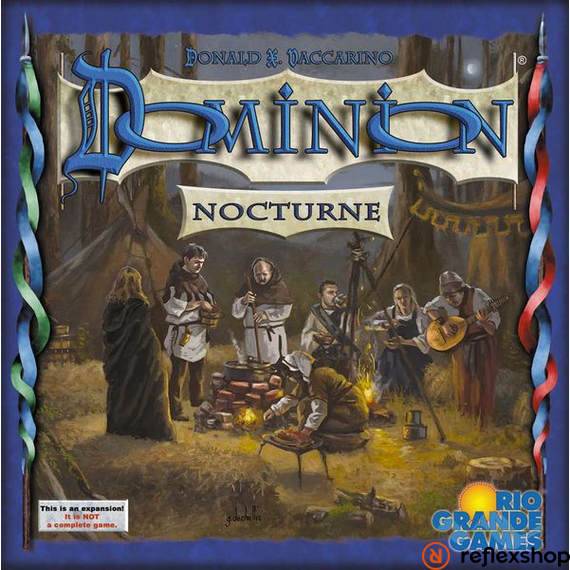 Dominion társasjáték Nocturne kiegészítő, angol nyelvű