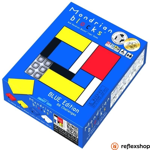 Rubik Mondrian logikai játék, kék