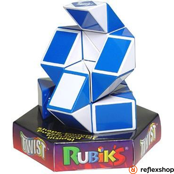 Rubik Twist logikai játék kék-fehér