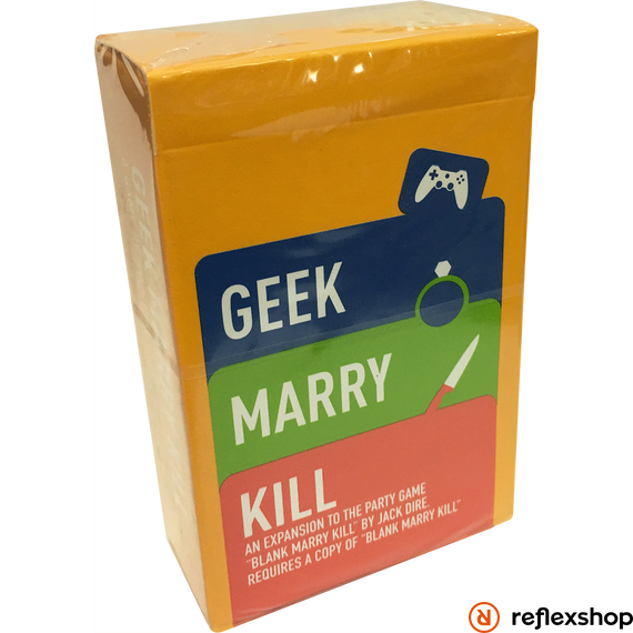 Blank Marry Kill társasjáték Geek kiadás, angol nyelvű