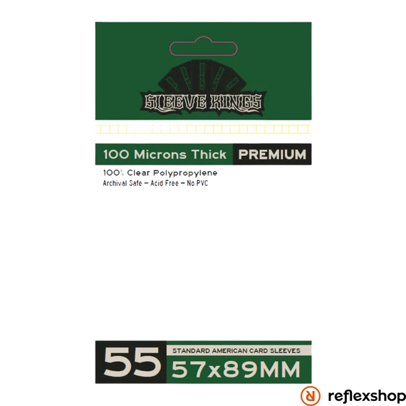 Sleeve Kings American kártyavédő (55 db-os csomag) 57 x 89 mm