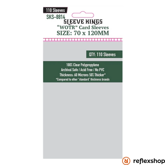 Sleeve Kings "WOTR-Tarot" kártyavédő (110 db-os csomag) 70 x 120 mm