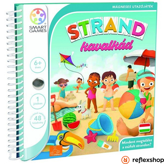 Magnetic Travel - Strand kavalkád logikai játék
