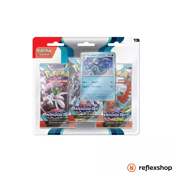 Pokemon: Scarlet &amp; Violet 4 - Paradox Rift - 3-Pack 