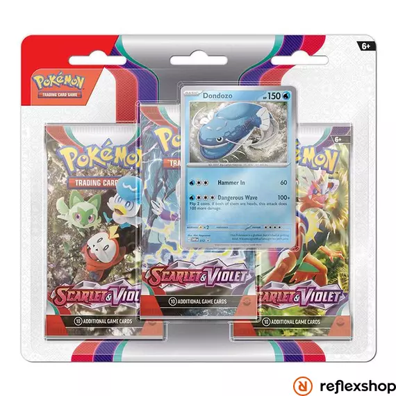 TCG Pokemon: Scarlet &amp; Violet 1 3-Pack Booster