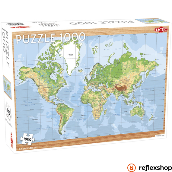 Világtérkép puzzle