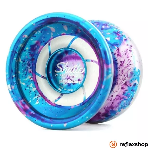 YoYoFactory Shutter Wide Angle Bimetal Style yo-yo, GALAXY