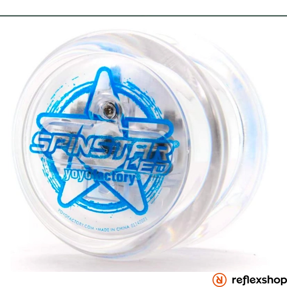 YoYoFactory Spinstar LED kék yo-yo