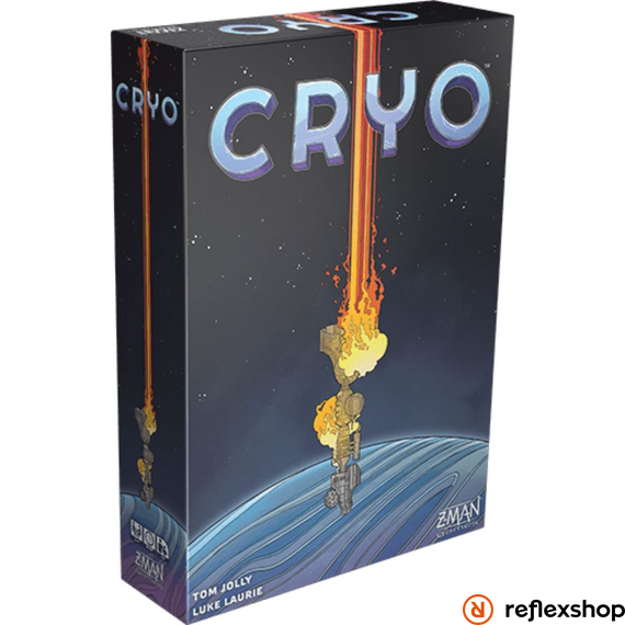 Cryo angol nyelvű társasjáték dobozborító