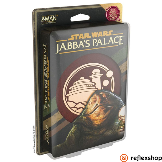 Star Wars: Jabba's Palace - A Love Letter Game angol nyelvű társasjáték dobozborító