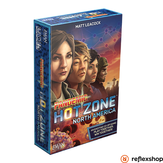 Pandemic: Hot Zone North America társasjáték (angol kiadás)