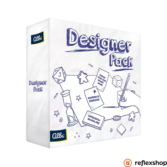 Designer Pack társasjáték tervező, multinyelvű