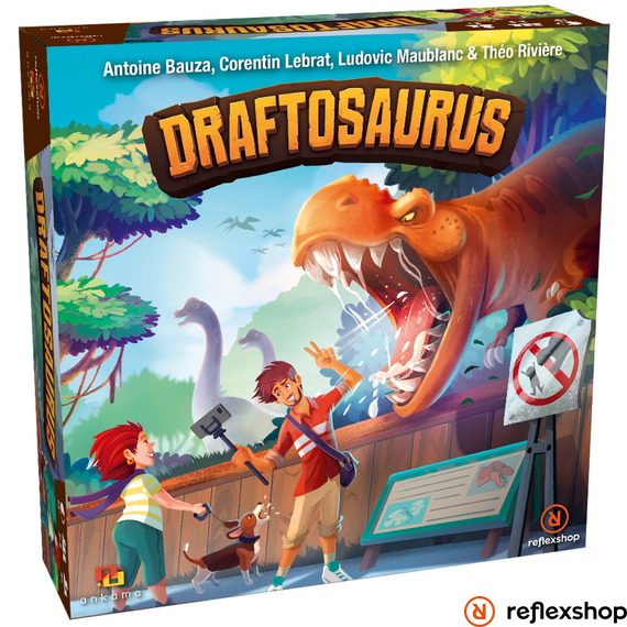 Draftosaurus társasjáték dobozborító