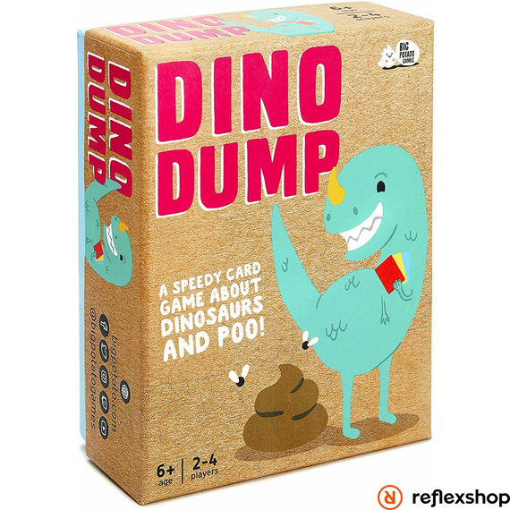 Dino Dump Mini társasjáték, angol
