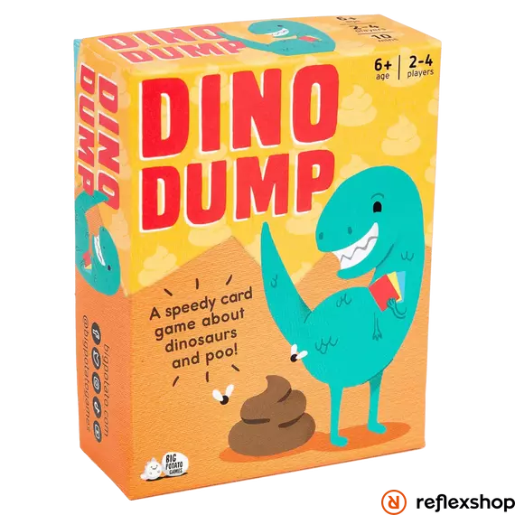 Dino Dump társasjáték, angol nyelvű