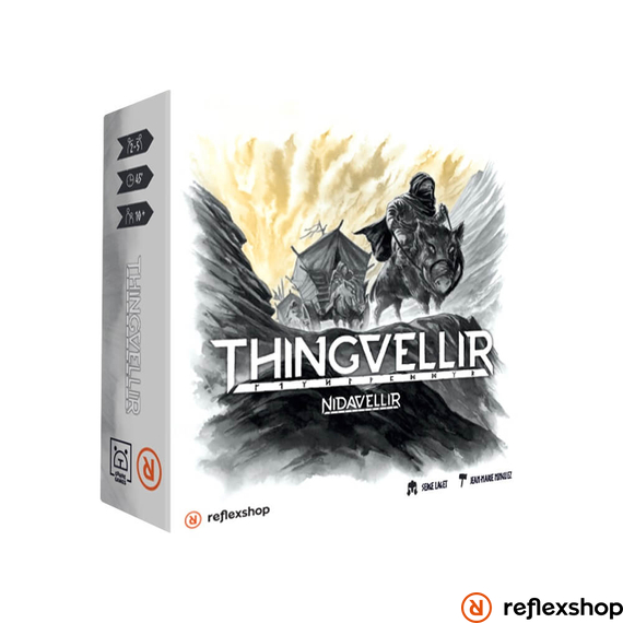 Nidavellir társasjáték Thingvellir kiegészítő borítója