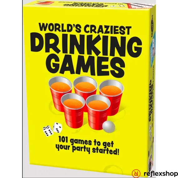  Cheatwell A világ legőrültebb ivós játékai társasjáték, angol nyelvű 