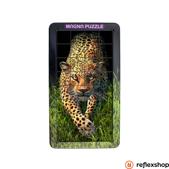 Cheatwell Games 3D Magna Portraits puzzle - leopárd
