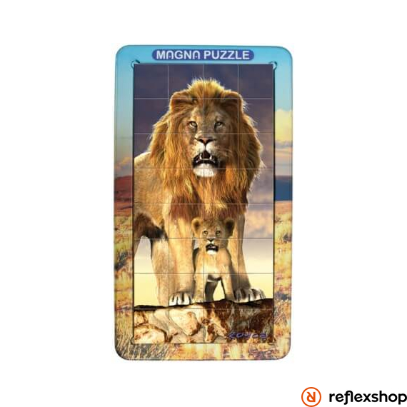 Cheatwell Games 3D Magna Portraits puzzle - oroszlán