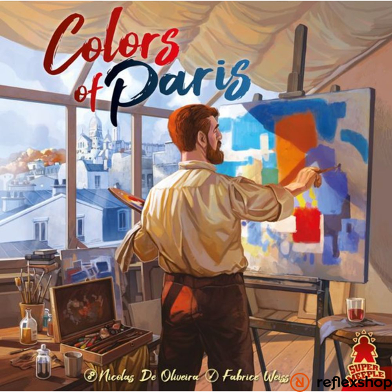 Colors of Paris angol nyelvű társasjáték
