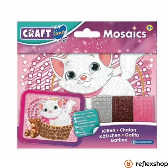 BS Craft Time Macska Mini mozaik