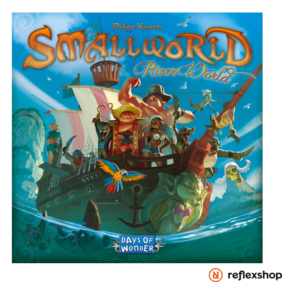 Small World társasjáték River World kiegészítő, angol nyelvű
