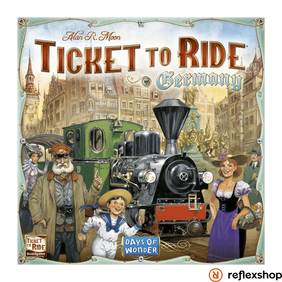 Ticket to Ride Germany angol nyelvű társasjáték