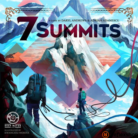7 Summits társasjáték, angol nyelvű