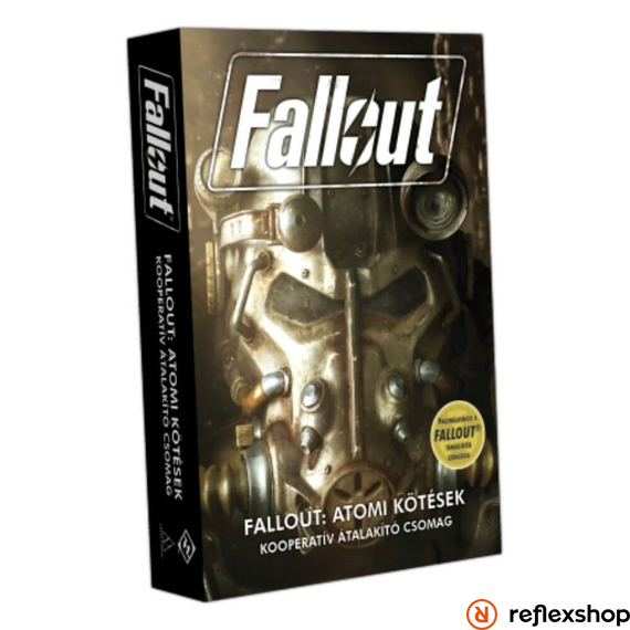 Fallout: Atomi kötések társasjáték kiegészítő borítója