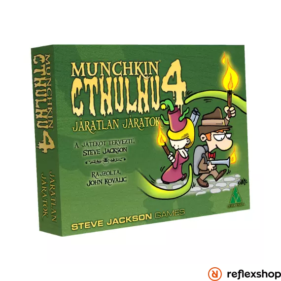 Munchkin Cthulhu 4 - Járatlan járatok társasjáték kiegészítő