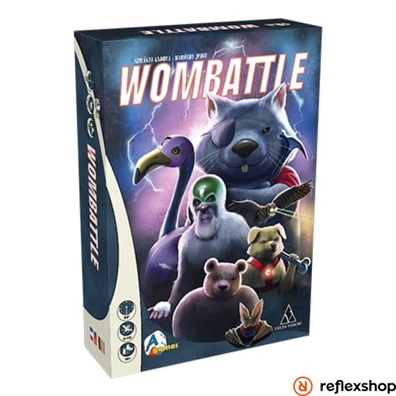 Wombattle társasjáték - Reflexshop