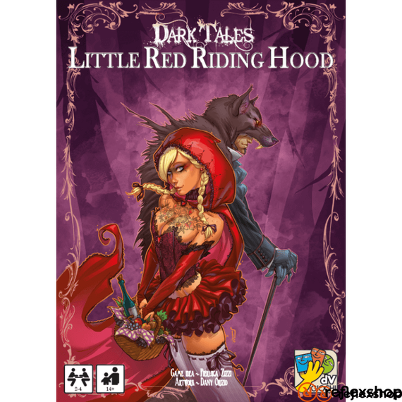 Dark Tales társasjáték Little Red Riding Hood kiegészítő, angol nyelvű